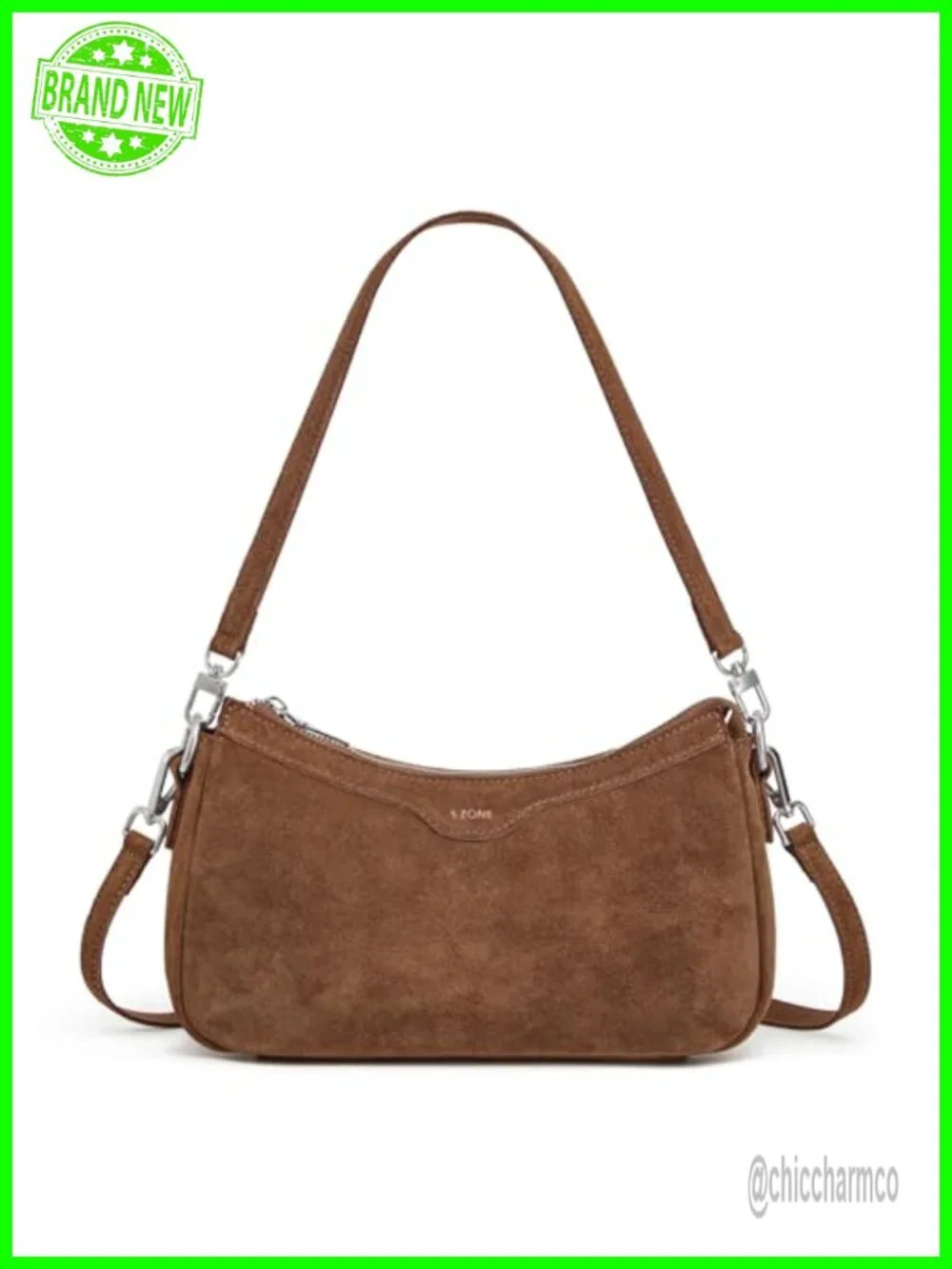 Top Grain Leather Hobo Crossbody Bag Adjustable Straps Multi Pockets